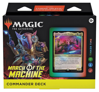 MTG MARCH OF THE MACHINE COMMANDER- TINKER TIME