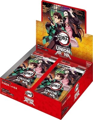 UNION ARENA DEMON SLAYER BOOSTER BOX