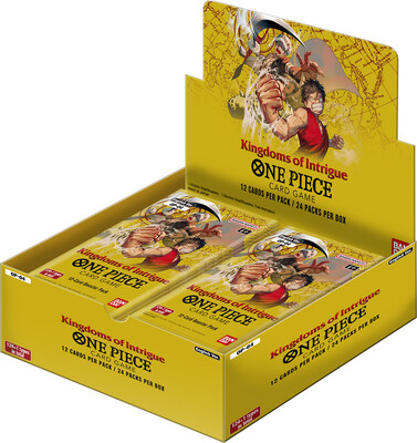 ONE PIECE CG KINGDOMS OF INTRIGUE BOOSTER BOX