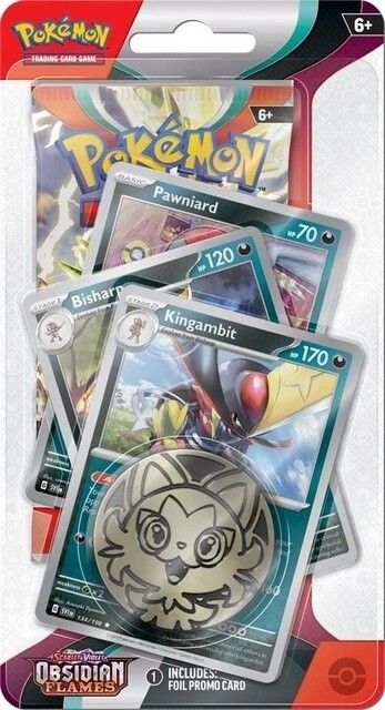 POKEMON SV3 OBSIDIAN FLAMES CHECKLANE BLISTER - PALDEAN WOOPER