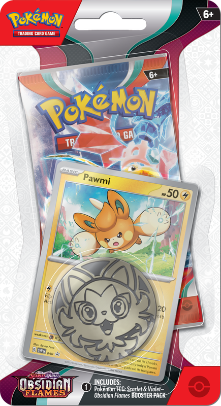 POKEMON SV3 OBSIDIAN FLAMES CHECKLANE BLISTER - PAWMI