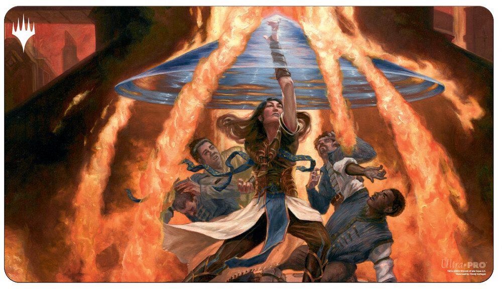 UP PLAYMAT MTG COMMANDER MASTERS BLUE