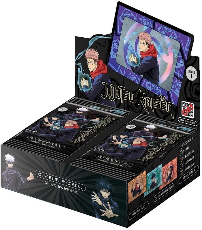 CYBERCEL JUJUTSU KAISEN ANIME CARDS