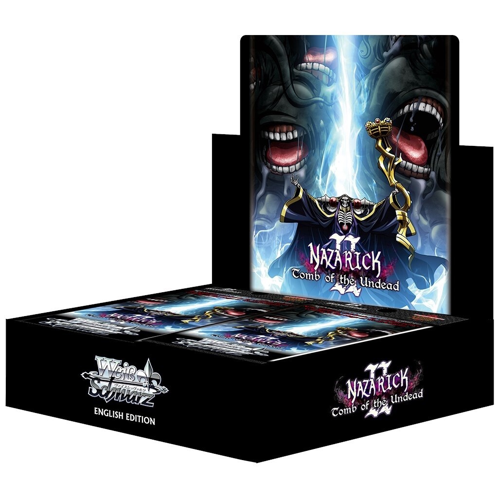 WEISS SCHWARZ NAZARICK TOMB OF THE UNDEAD VOL. 2 BOOSTER
