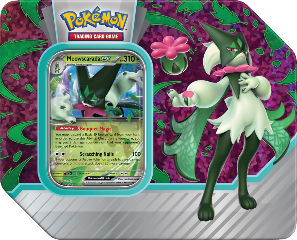 POKEMON PALDEA PARTNERS TIN Meowscarada