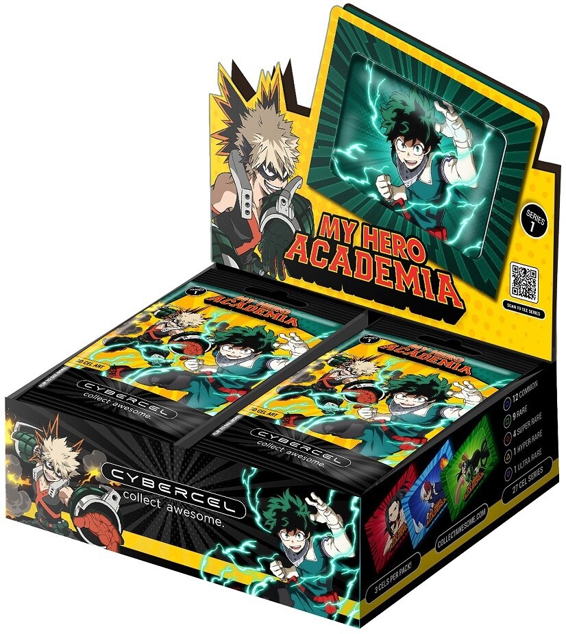 CYBERCEL MY HERO ACADEMIA ANIME CARDS