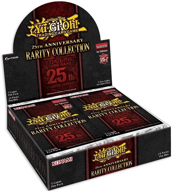 YGO 25TH ANNIVERSARY RARITY COLLECTION BOOSTER BOX
