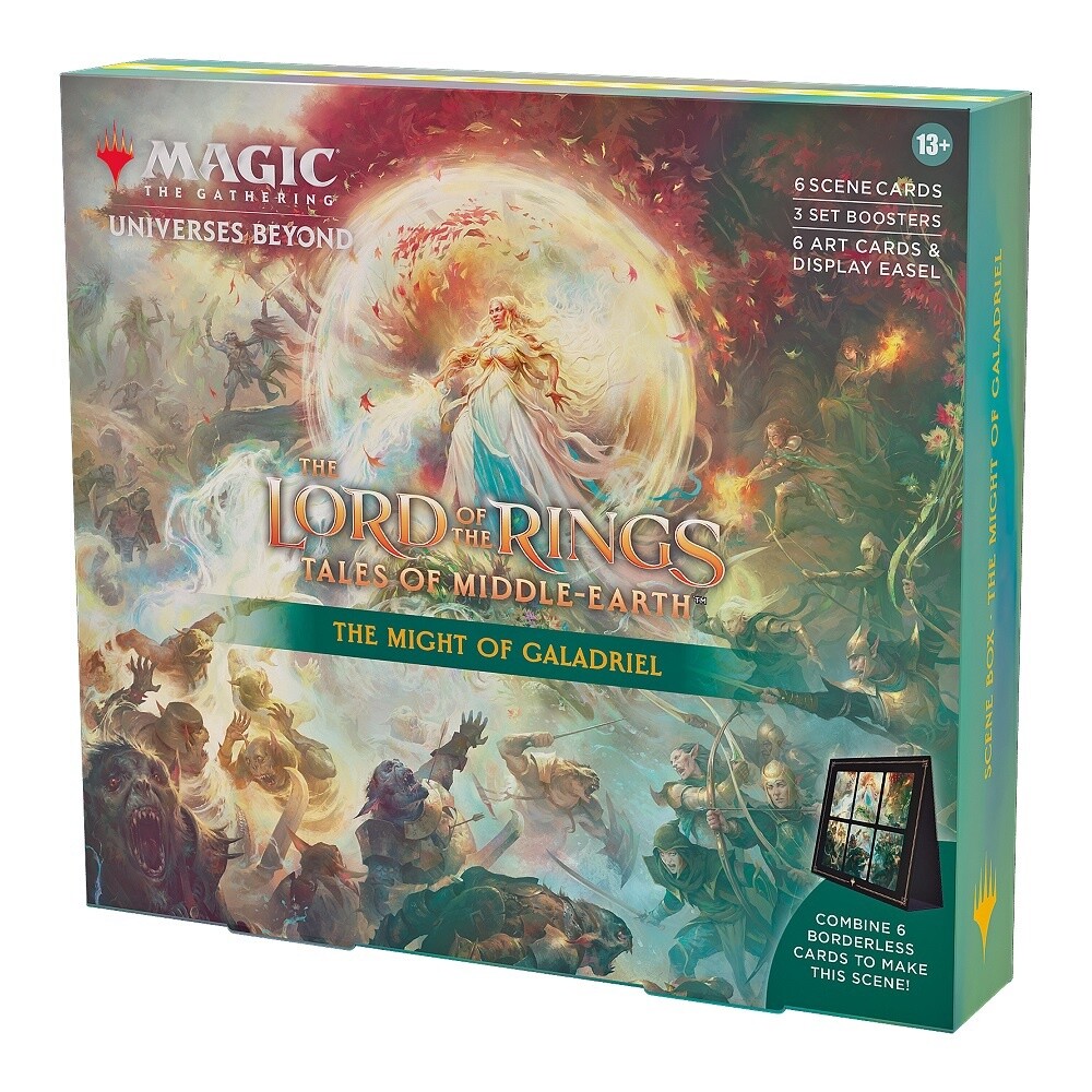 MTG LORD OF THE RINGS HOLIDAY SCENE BOX -  THE MIGHT OF GALADRIEL