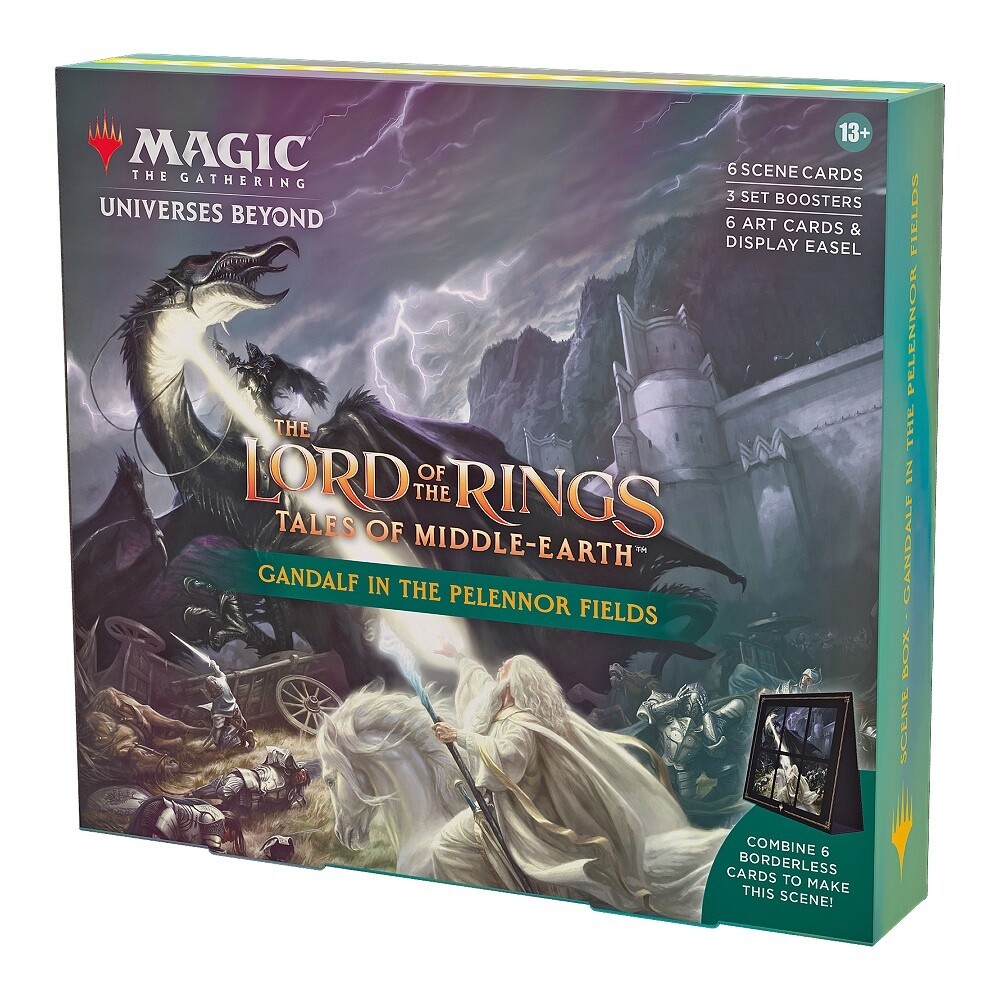 MTG LORD OF THE RINGS HOLIDAY SCENE BOX - GANDALF IN THE PELENNOR FIELDS