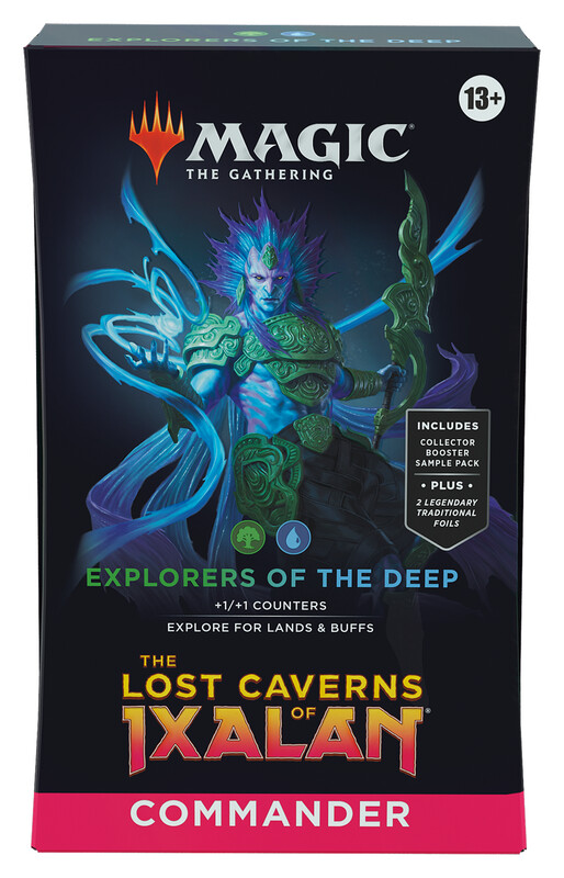 MTG LOST CAVERNS OF IXALAN COMMANDER - EXPLORERS OF THE DEEP