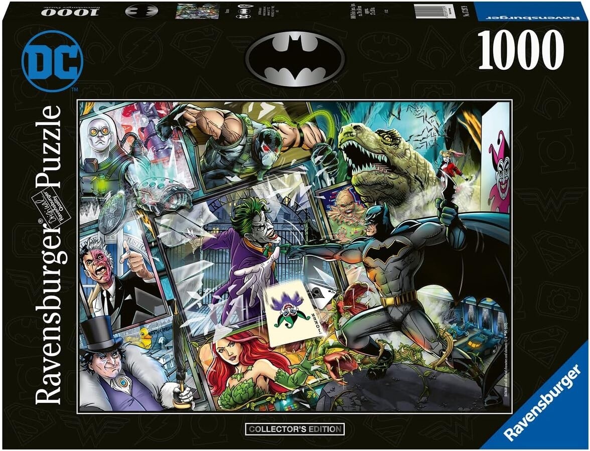 COLLECTOR&#39;S EDITION BATMAN 1000PC PUZZLE