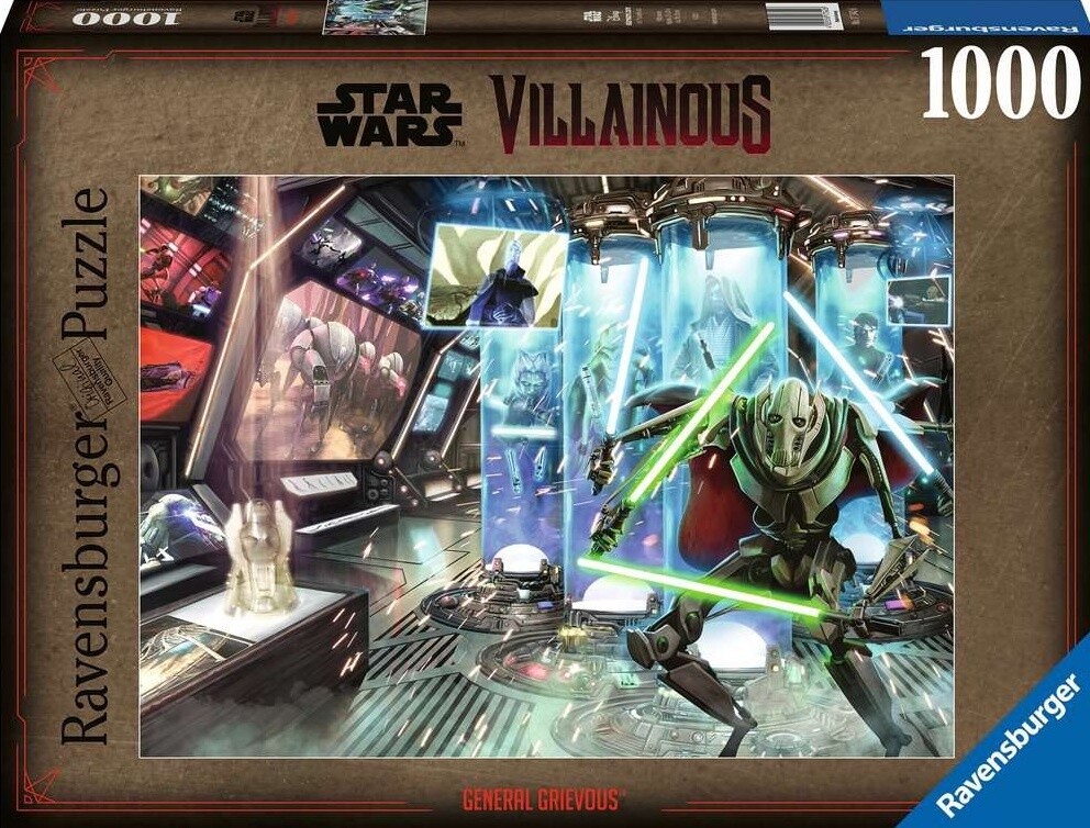 STAR WARS VILLAINOUS GENERAL GRIEVOUS 1000PC