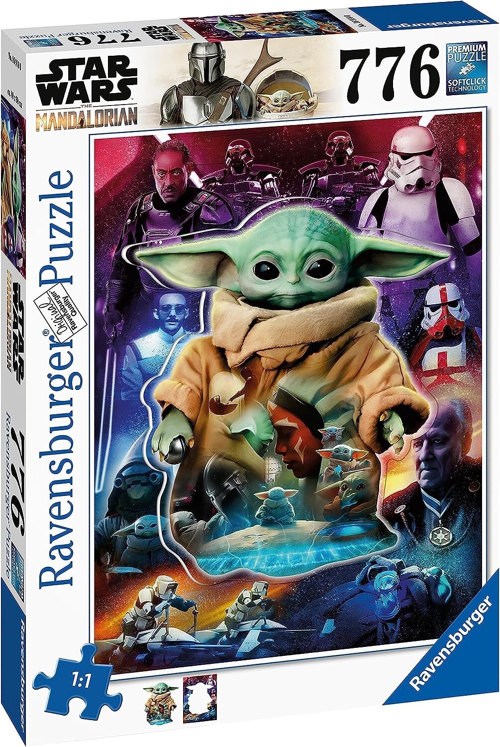 THE MANDALORIAN GROGU&#39;S JOURNEY 776PC PUZZLE