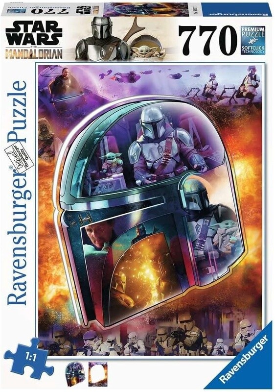 THE MANDALORIAN HELMET 770PC PUZZLE