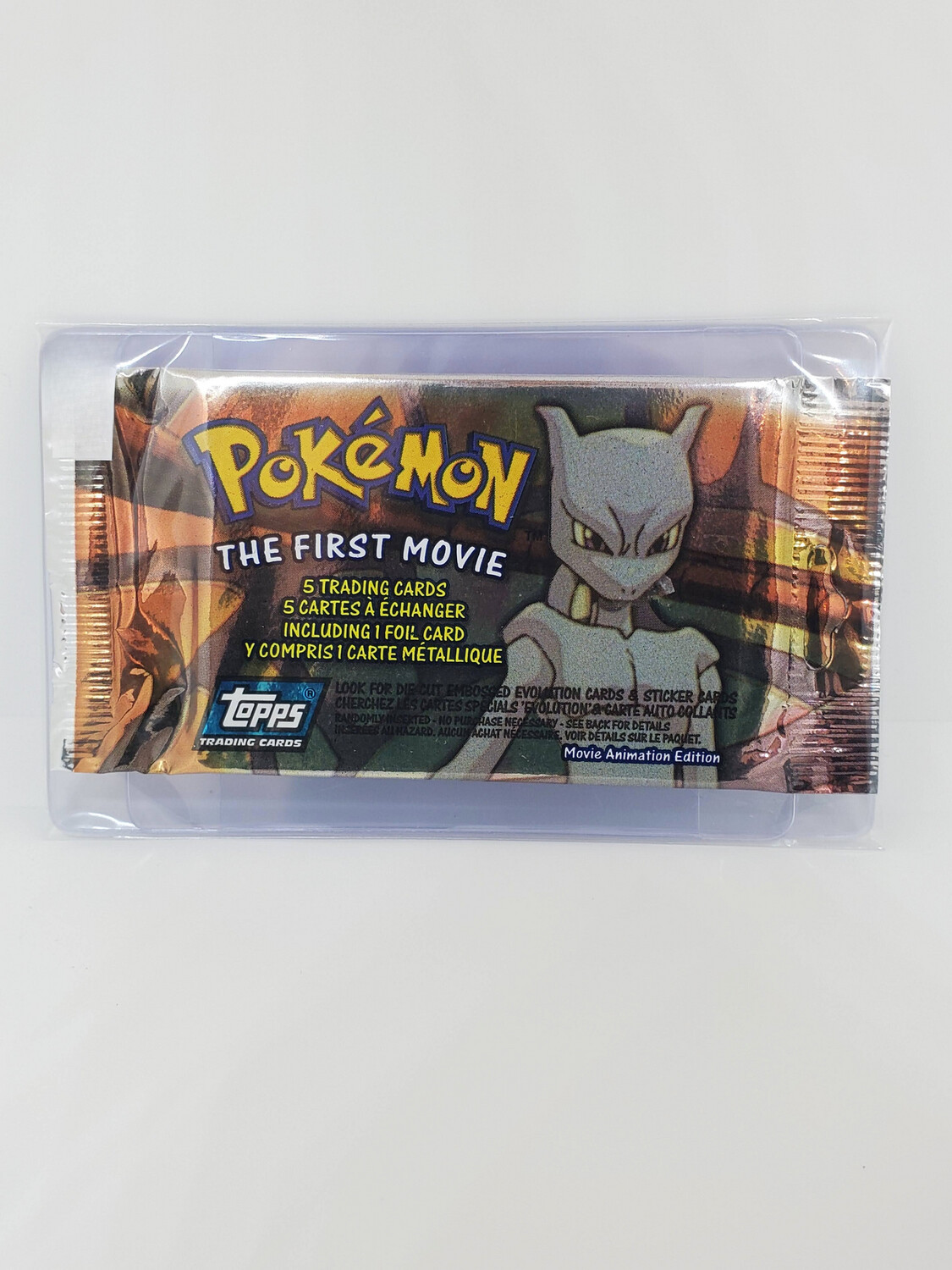 POKEMON THE FIRST MOVIE TOPPS BOOSTER PACK