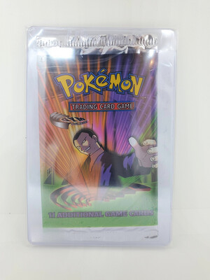 POKEMON GYM CHALLENGE UNLIMITED BOOSTER PACK - GIOVANNI