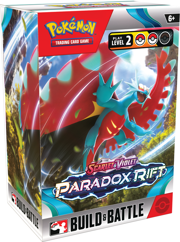 POKEMON SV4 PARADOX RIFT BUILD &amp; BATTLE BOX