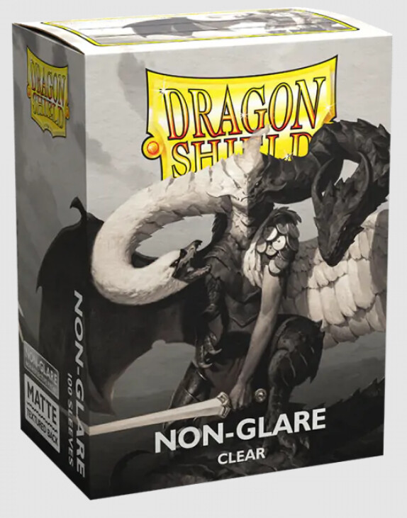 DRAGON SHIELD SLEEVES MATTE CLEAR V2 NON- GLARE