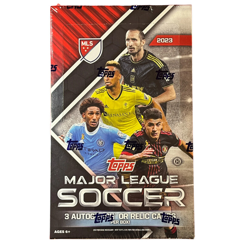 TOPPS SOCCER MLS 2023 HOBBY BOX