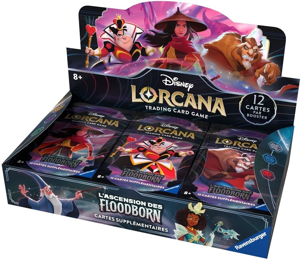 DISNEY LORCANA FRENCH RISE OF THE FLOODBORN BOOSTER