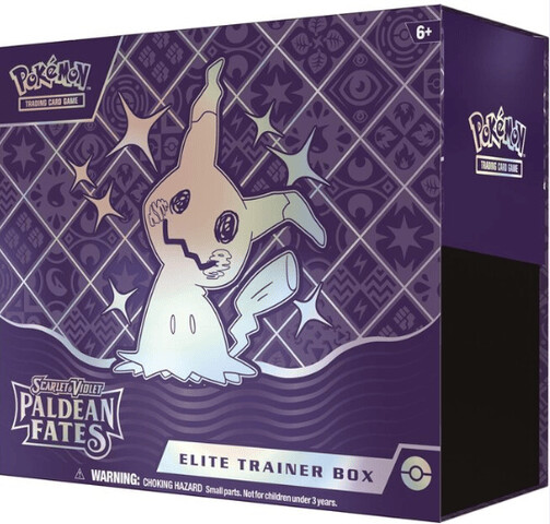 POKEMON SV4.5 PALDEAN FATES ELITE TRAINER BOX