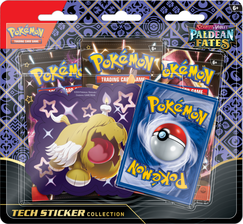 POKEMON SV4.5 PALDEAN FATES TECH STICKER COLLECTION - GREAVARD