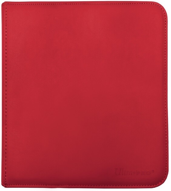 UP ZIP BINDER PRO 12PKT RED