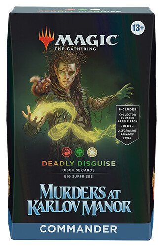 MTG MURDERS AT KARLOV MANOR COMMANDER - DEADLY DISGUISE