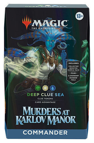 MTG MURDERS AT KARLOV MANOR COMMANDER - DEEP CLUE SEA