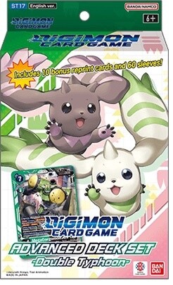 DIGIMON ADVANCED DECK SET DOUBLE TYPHOON