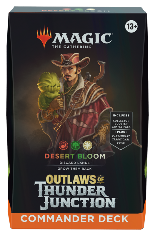 MTG OUTLAWS OF THUNDER JUNCTION COMMANDER - DESERT BLOOM