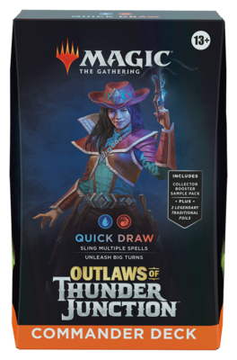 MTG OUTLAWS OF THUNDER JUNCTION COMMANDER - QUICK DRAW