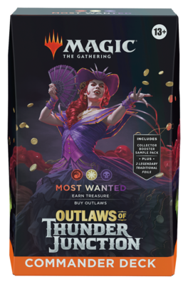 MTG OUTLAWS OF THUNDER JUNCTION COMMANDER - MOST WANTED