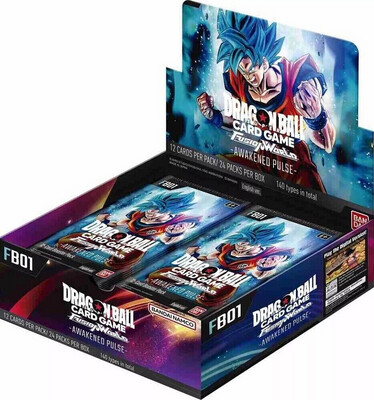 (PRE-ORDER) DBS FUSION WORLD 01 BOOSTER BOX - SECOND WAVE