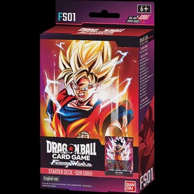 DBS FUSION WORLD STARTER DECK 1 - SON GOKU
