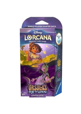 DISNEY LORCANA URSULA&#39;S RETURN STARTER DECK - AMBER &amp; AMETHYST