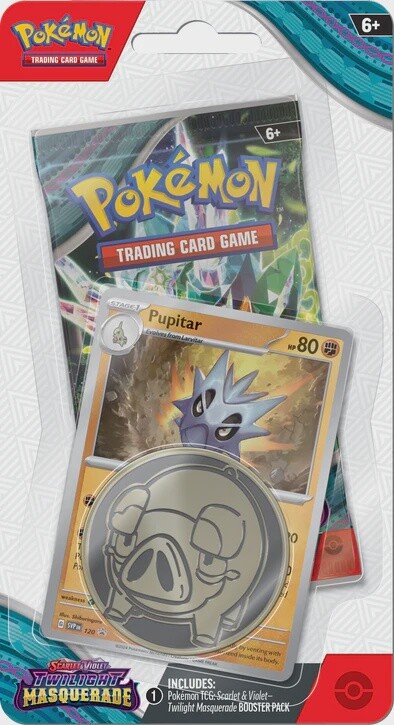 POKEMON SV6 TWILIGHT MASQUERADE CHECKLANE BLISTER - PUPITAR