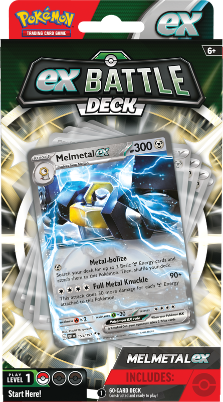 POKEMON BATTLE DECKS MELMETAL EX