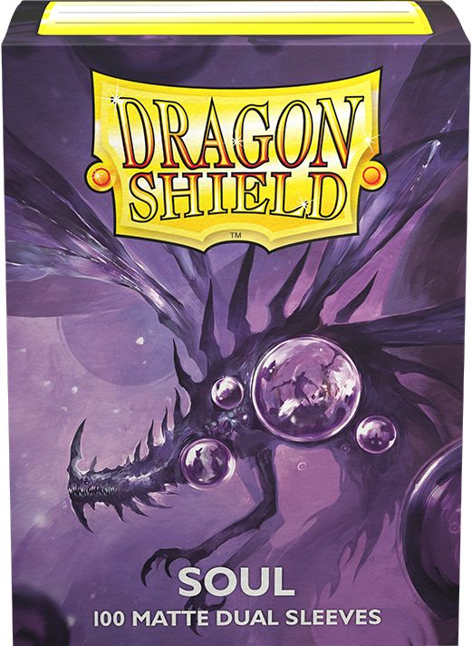 DRAGON SHIELD SLEEVES DUAL MATTE SOUL 100CT
