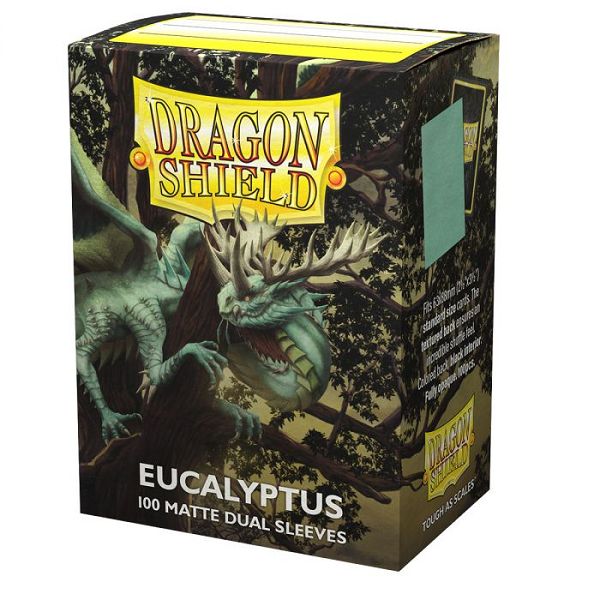 DRAGON SHIELD SLEEVES DUAL MATTE EUCALYPTUS  100CT