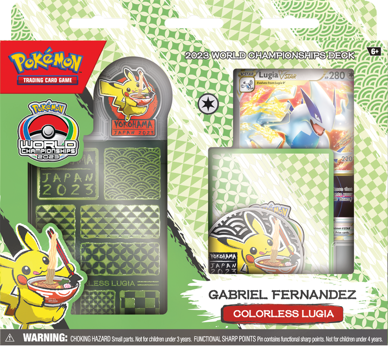POKEMON WORLD CHAMPIONSHIPS DECK 2023 - LUGIA