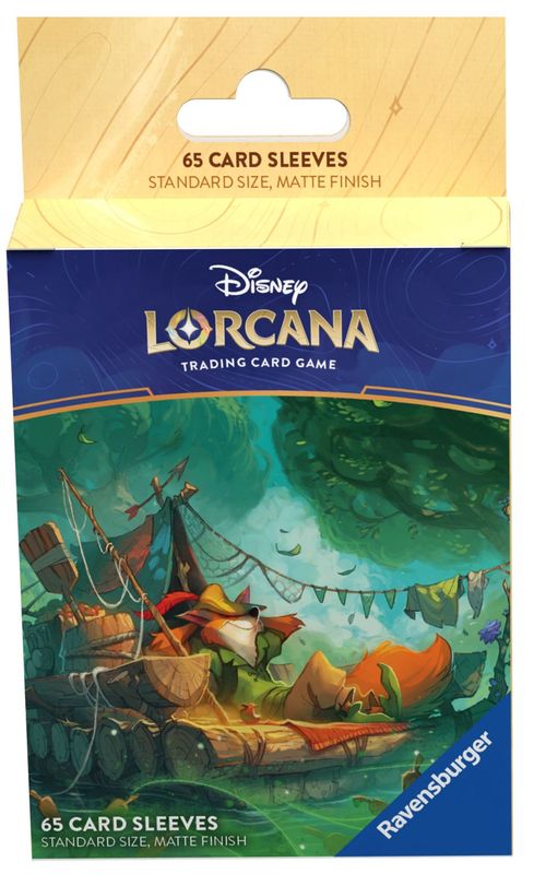 DISNEY LORCANA CARD SLEEVE SET 3 - ROBIN HOOD