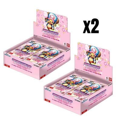 ONE PIECE CARD GAME MEMORIAL COLLECTION EXTRA BOOSTER BOX X2
