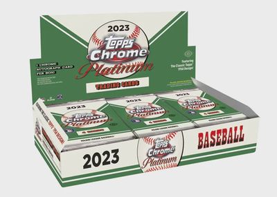 TOPPS CHROME PLATINUM ANNIVERSARY BASEBALL 2023 HOBBY