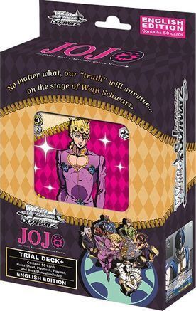 WEISS SCHWARZ JOJO&#39;S BIZARRE ADVENTURE: GOLDEN WIND TRIAL DECK REPRINT