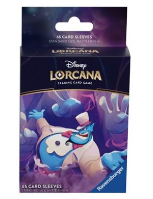 DISNEY LORCANA CARD SLEEVE SET 4 GENIE