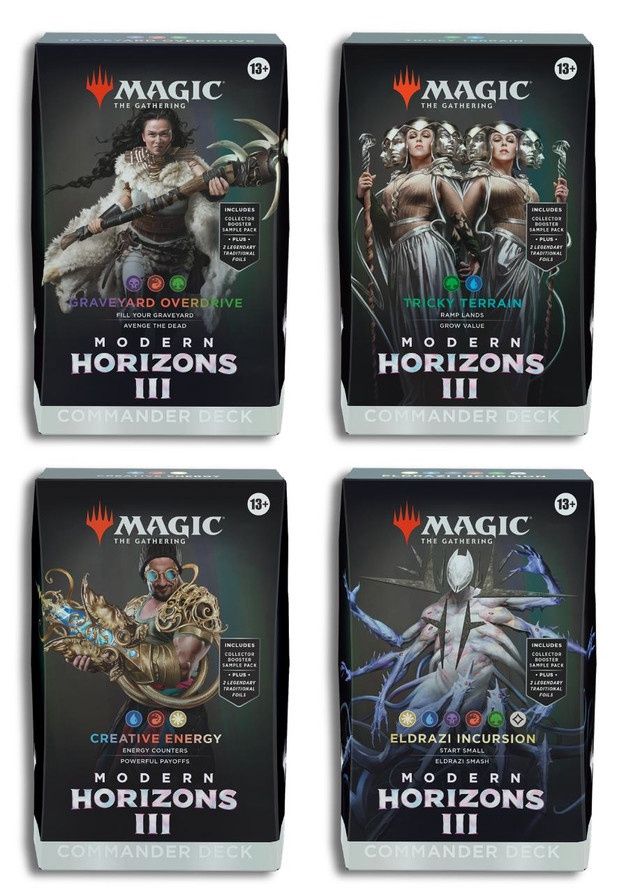 MTG MODERN HORIZONS 3 COMMANDER - SET OF 4
