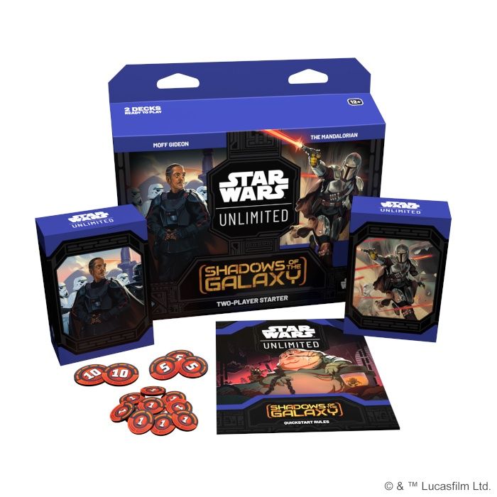 STAR WARS: UNLIMITED - SHADOWS OF THE GALAXY TWO-PLAYER STARTER