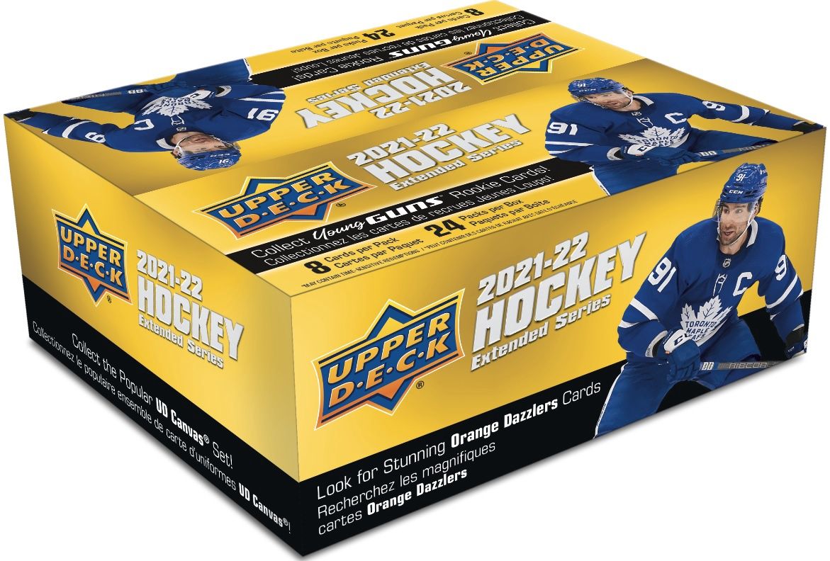UPPER DECK EXTENDED HOCKEY 2021-22 RETAIL