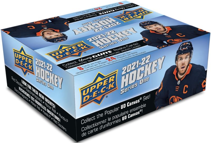 UPPER DECK SERIES 1 HOCKEY 2021-22 RETAIL